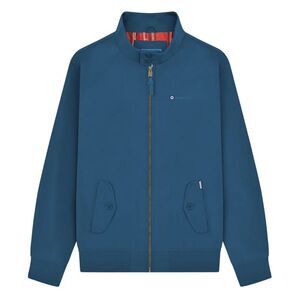 Lambretta Mens Target Shower Resistant Hoodie / Dark Blue